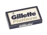 Лезвия GILLETTE' PLATINUM платина синие 5шт