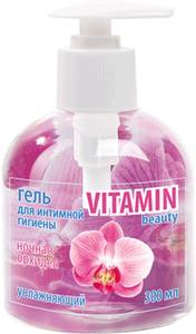 Vitamin Beauty' Гель д/интимн. гигиены Ночн. Орхидея