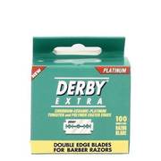 Лезвия DERBY' Extra Platinum (зеленая пачка) 100 шт.