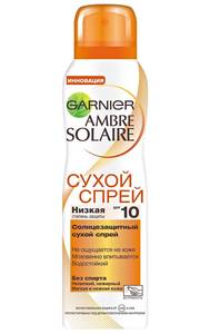 Garnier  Сухой-спрей д/загара SPF10