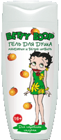 Betty Boop' Гель д/душа Мандарин и Бел. Имбирь