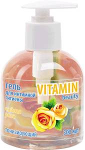 Vitamin Beauty' Гель д/интимн. гигиены Чайн. Роза