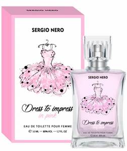 Sergio Nero DRESS to IMPRESS in PINK (w) EDT 50ml